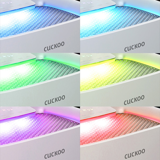 Sensor with various color mood lamp